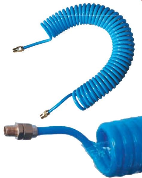 YAMA Poliüretan Sabit Pirinç Rekorlu Spiral Hava Hortumu YH2S5807