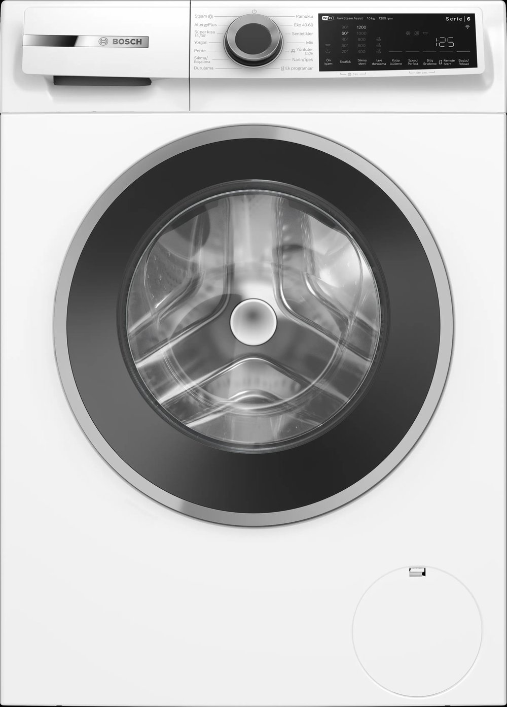 Bosch WGK252Z1TR 1200 Devir 10 kg Çamaşır Makinesi