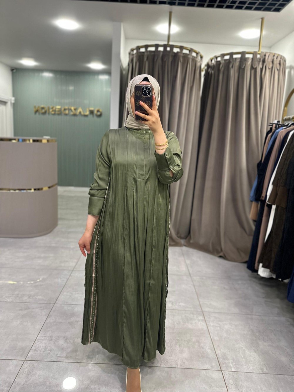 Lissmore Elbise Win 5841 Haki Green 
