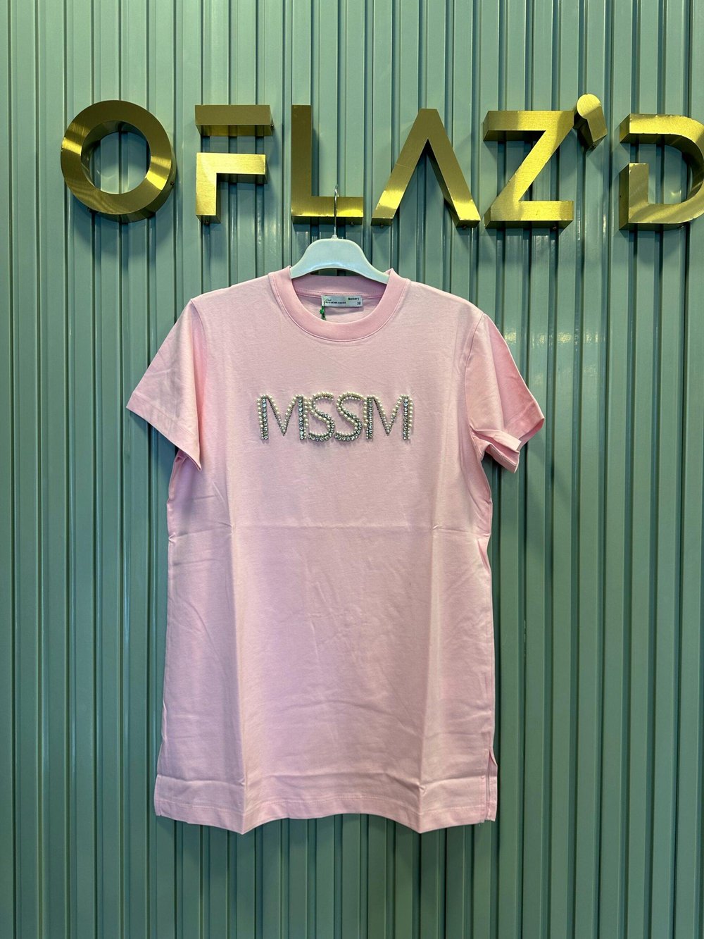Missemramiss Mssm Taşlı Tshirt Pembe 4741 