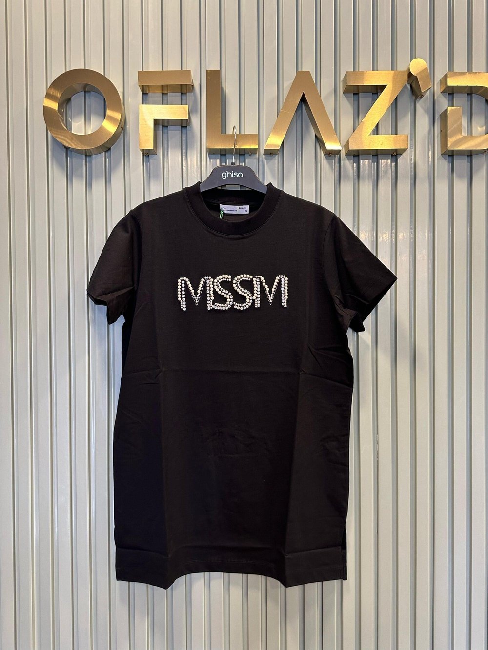 Missemramiss Mssm Taşlı Tshirt Siyah 4741 