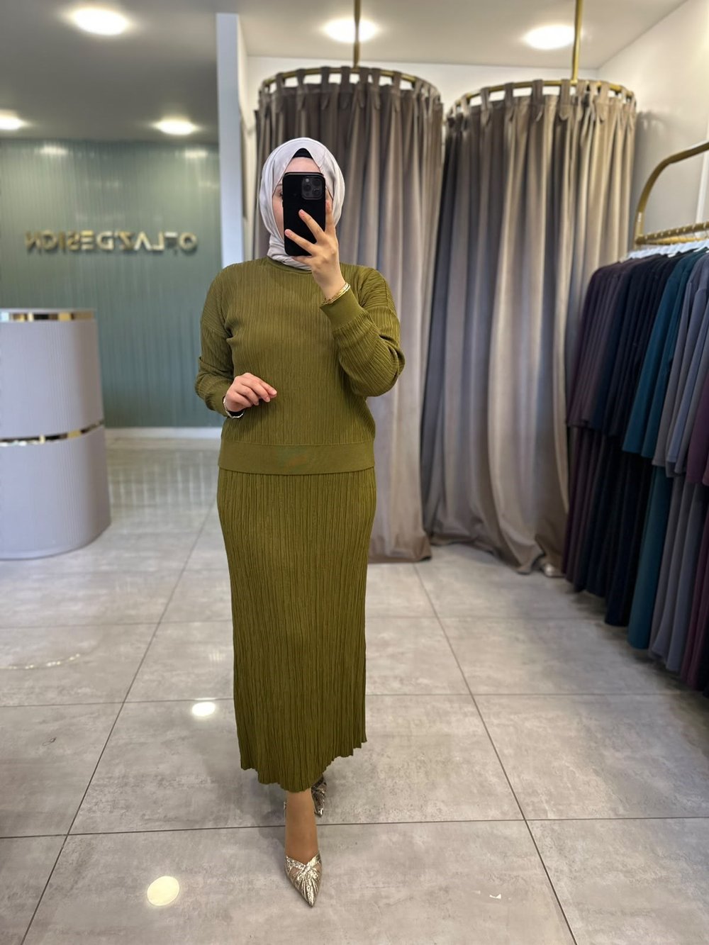 Nuss Kendinden Fitilli Merserize Etekli Takım Lime 27K 702 
