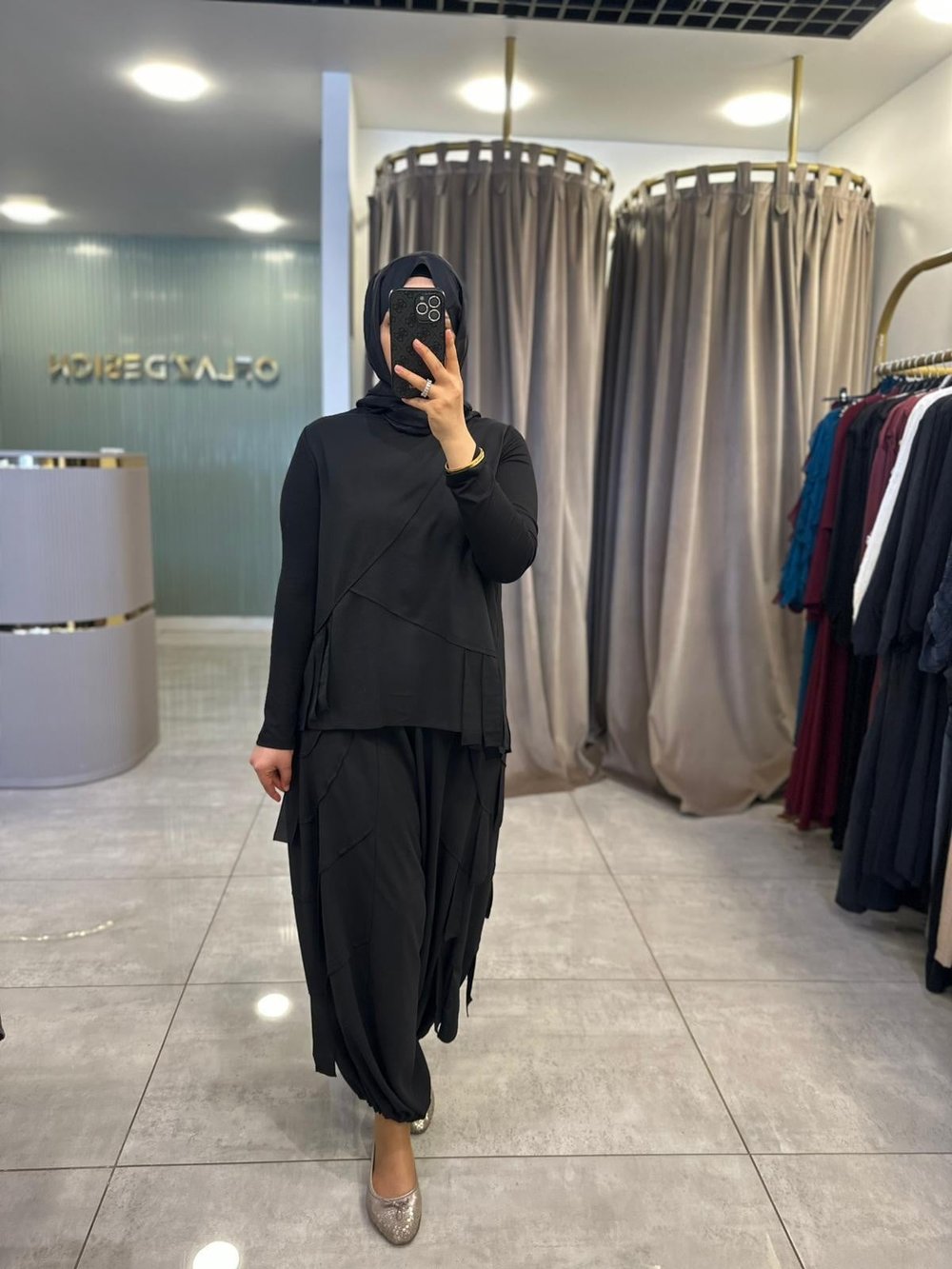 Redshow Şalvar Takım Siyah 27962