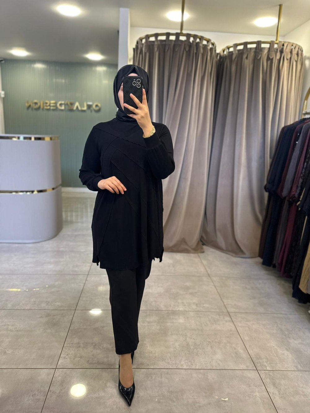 Redshow Triko Tunik Siyah 26565