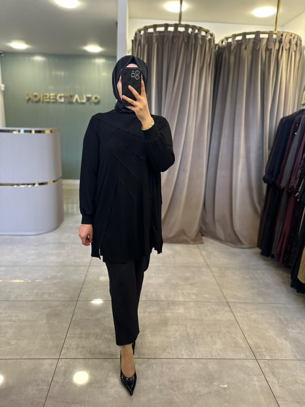 Redshow Triko Tunik Siyah 26565