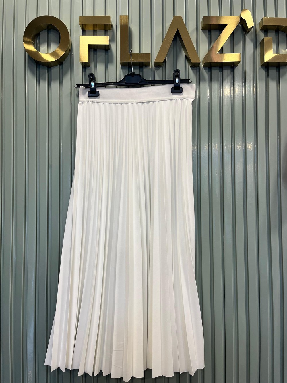 Sentez Piliseli Etek Beyaz Sz 450