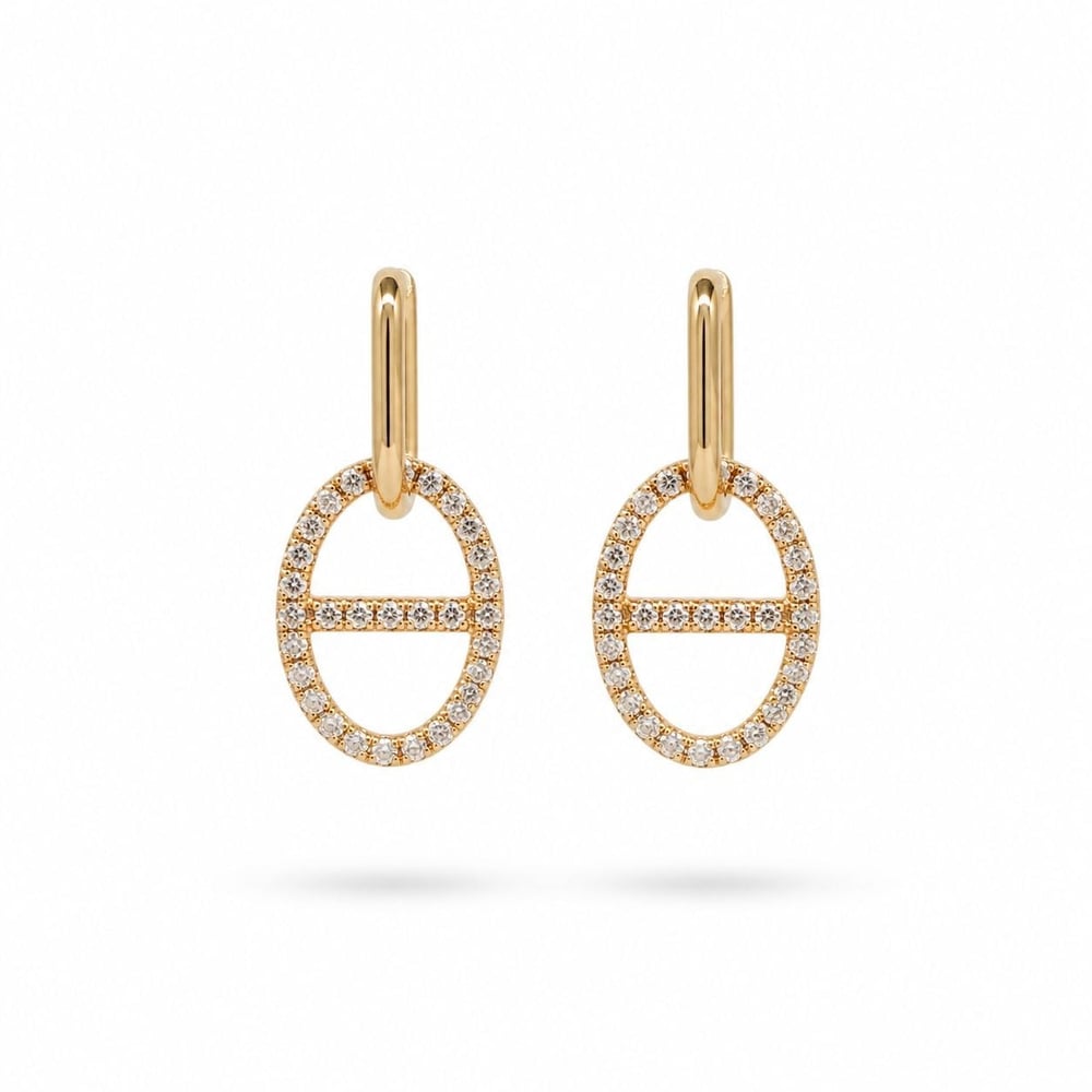 Amoria Küpe Gold