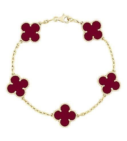 Cleef Bilezik Bordo
