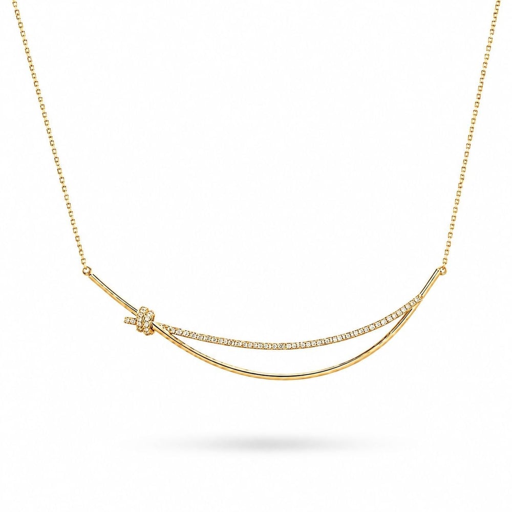 Knot Kolye Gold