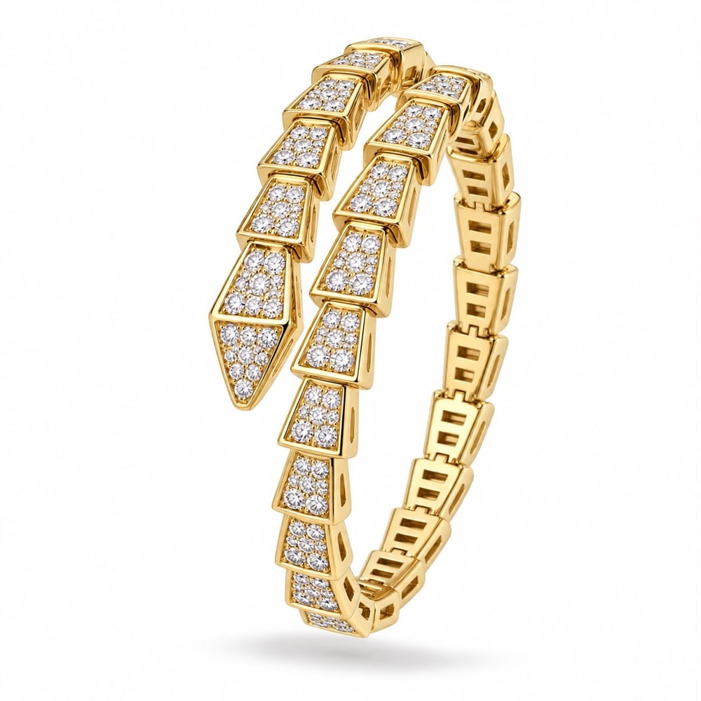 Serpent Bilezik Gold