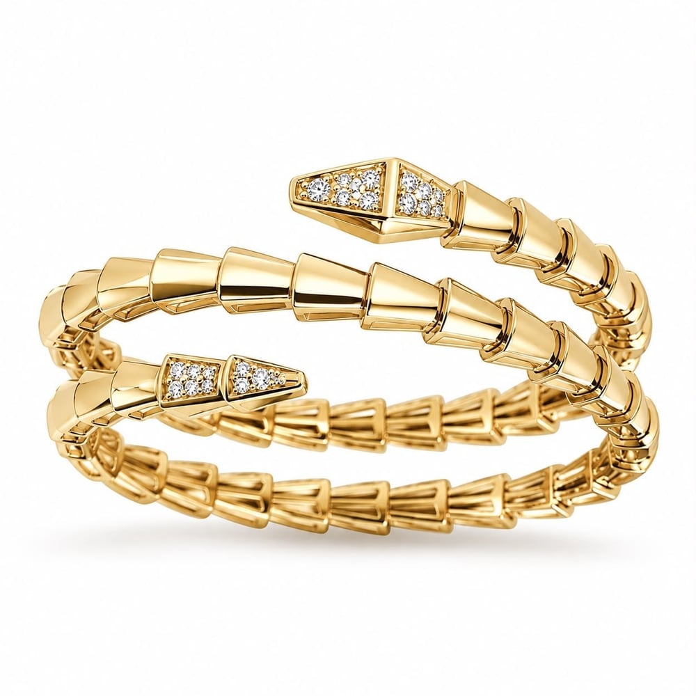 Serpenti Bilezik Gold