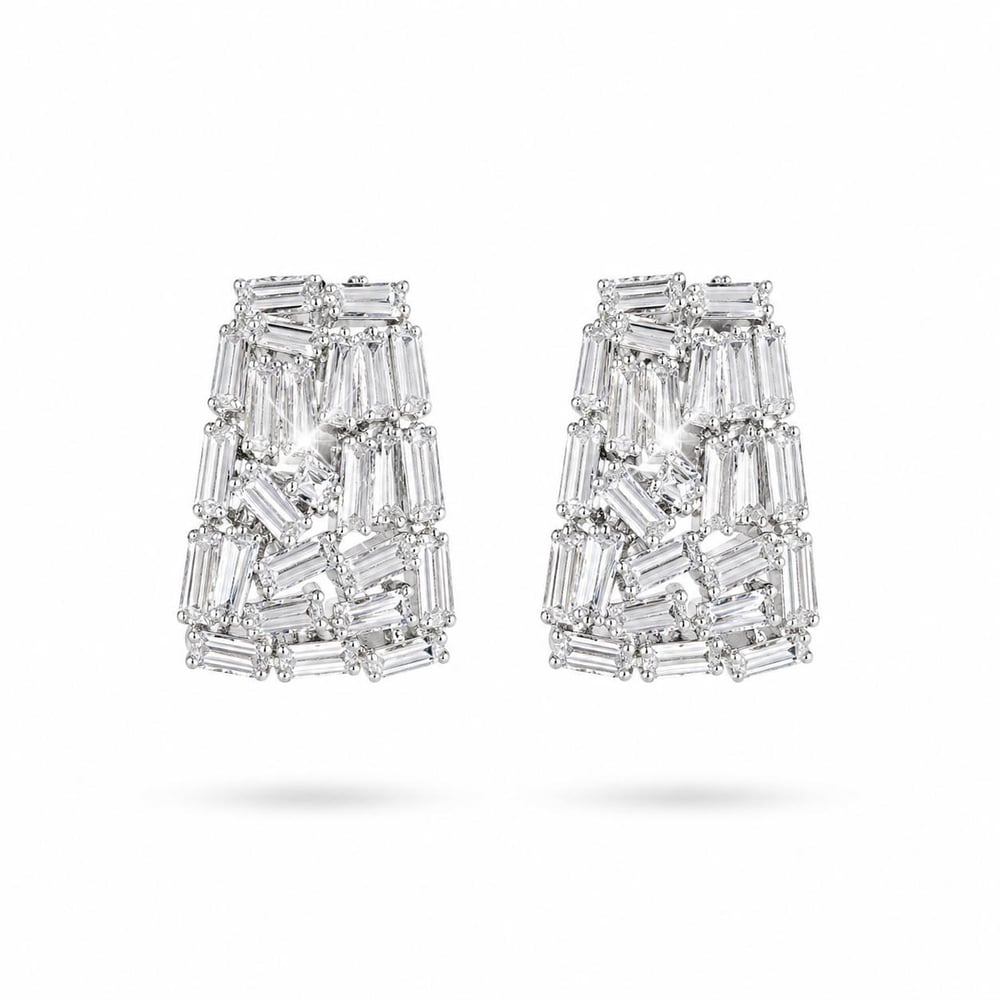 Sparkle Kare Küpe