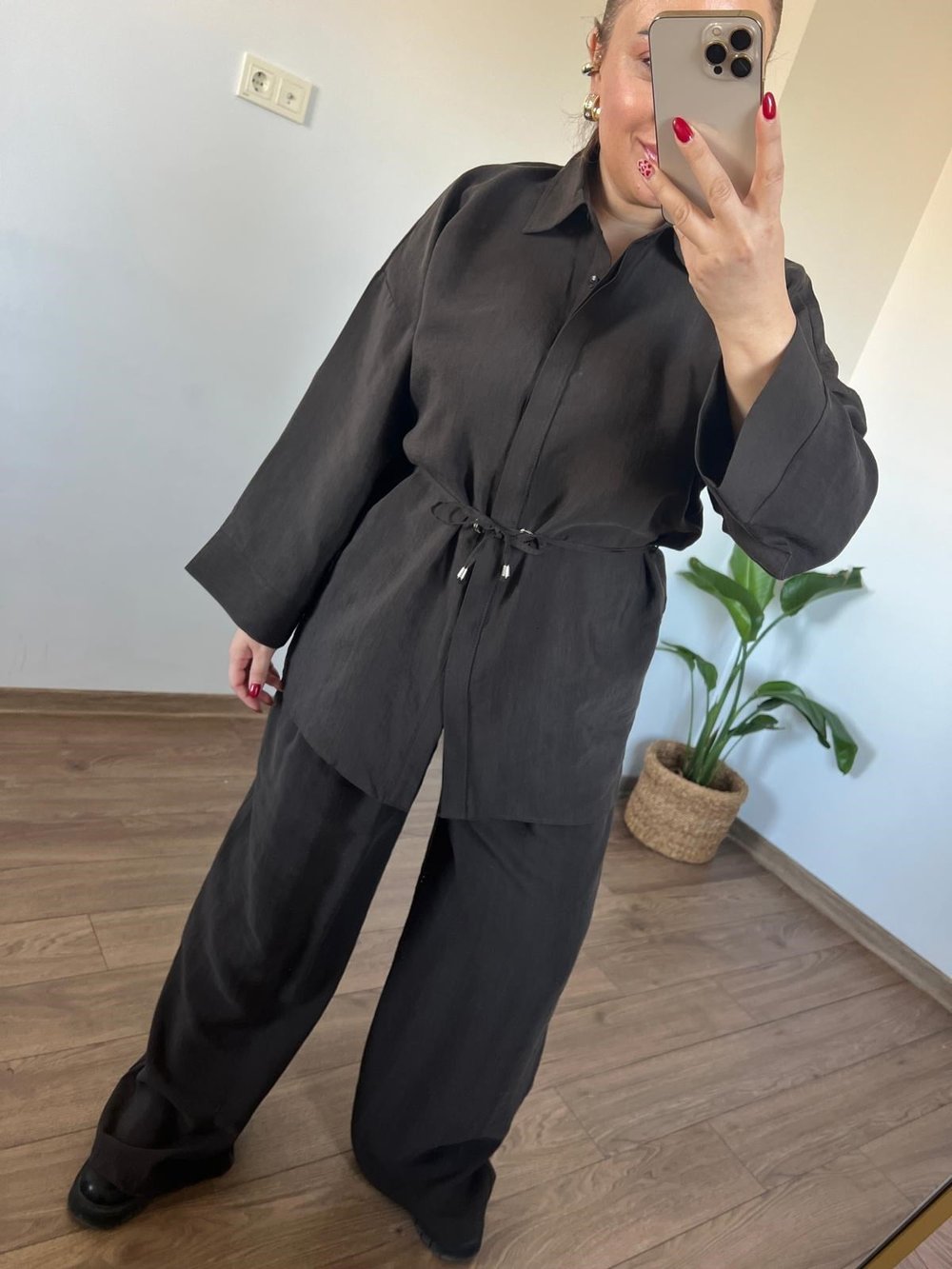 Keten Takım (Acı Kahve) 