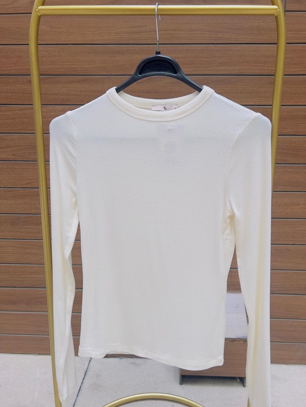Orjinal Marka Bisiklet Yaka Body (Krem)