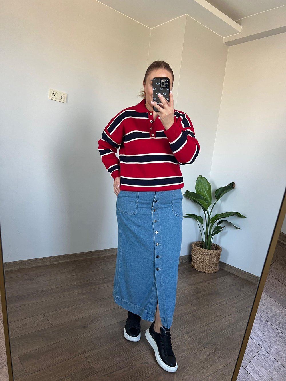 Orjinal Marka Denim Etek 