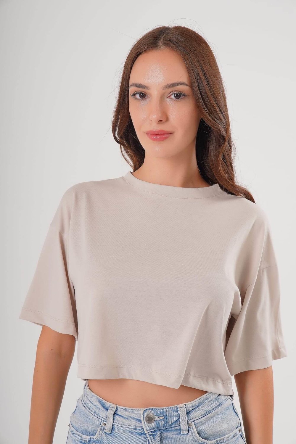 Bisiklet Yaka Özel Seri Kısa Tshirt