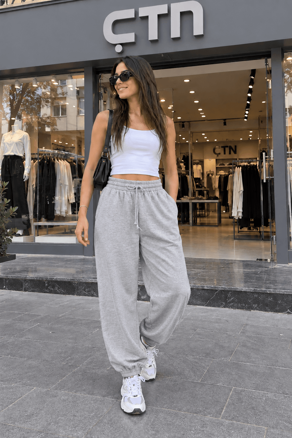 Oversize Paça Lastikli Eşofman 