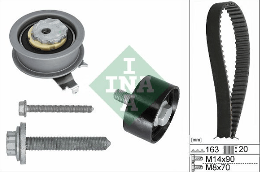 INA 530071110 Triger Seti 1.5TSI (VW Golf 18- Passat 18- A3 18- Superb 18-) DADA/DPCA