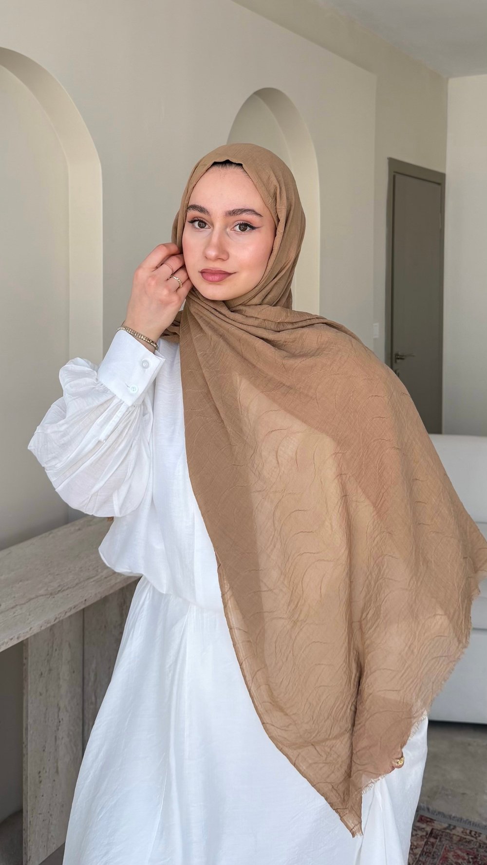 Esle Comfort Şal - Camel