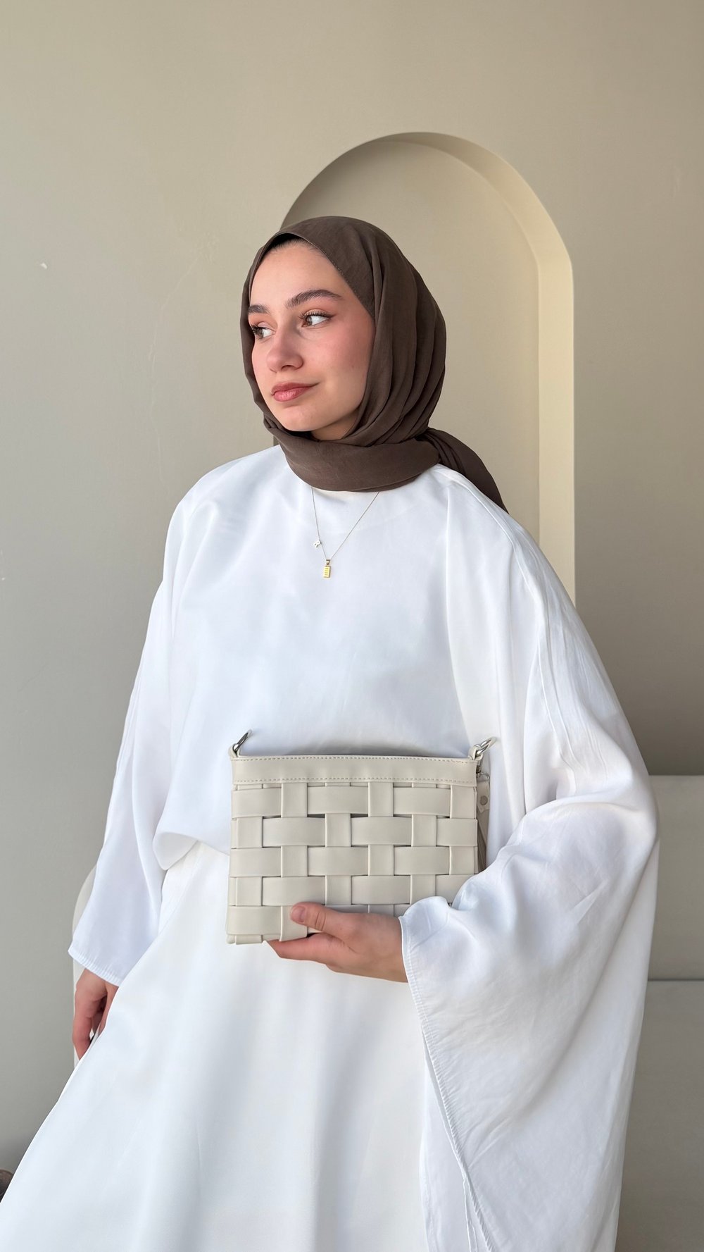 Shira Clutch - Bej