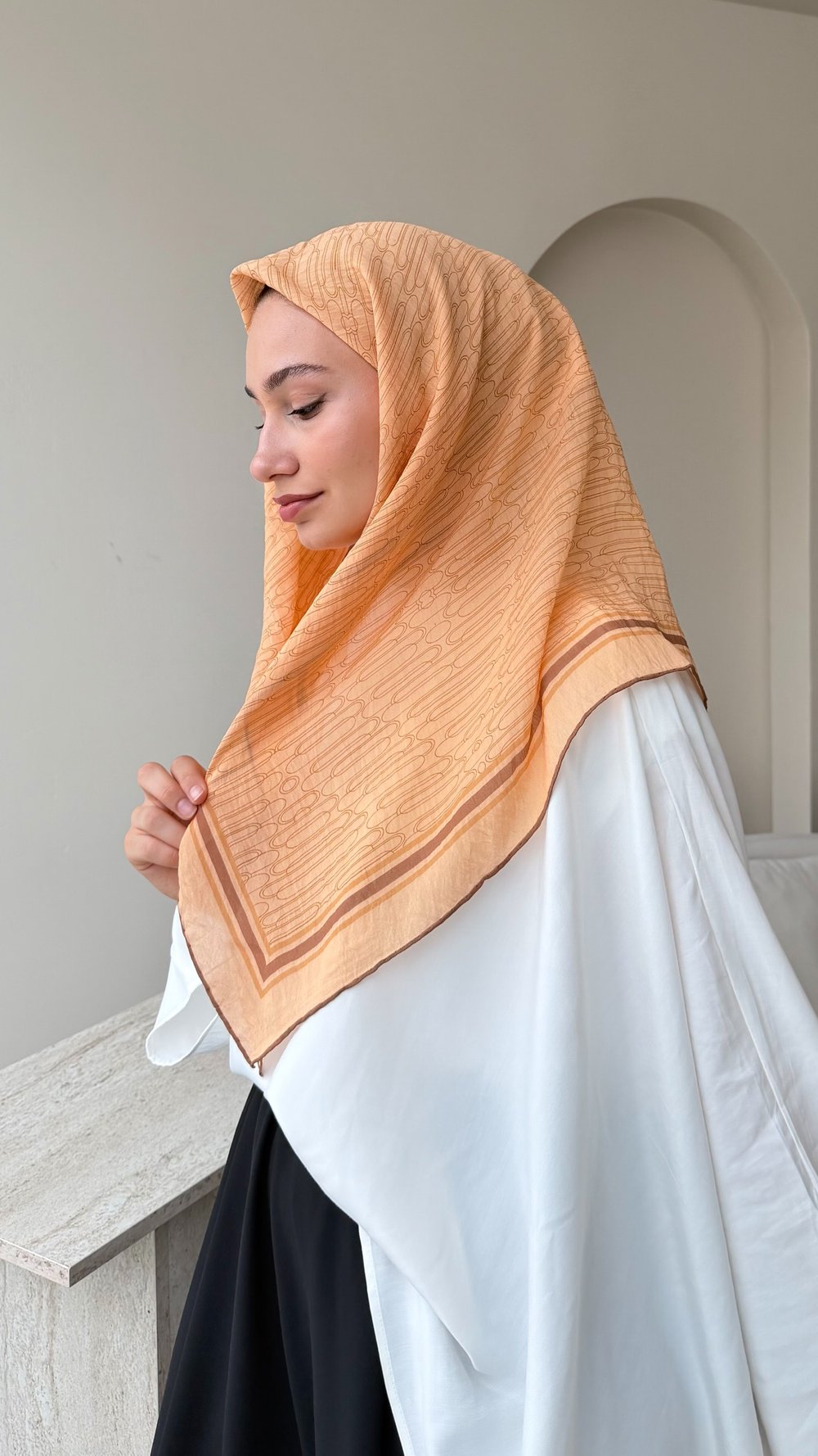 Viena Modal Pamuk Eşarp - Mango