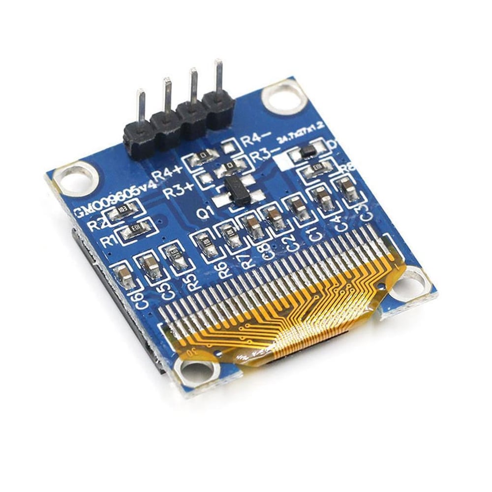 128x64 0.96 İnch I2C Oled Grafik Lcd Ekran 4 Pin(Mavi)