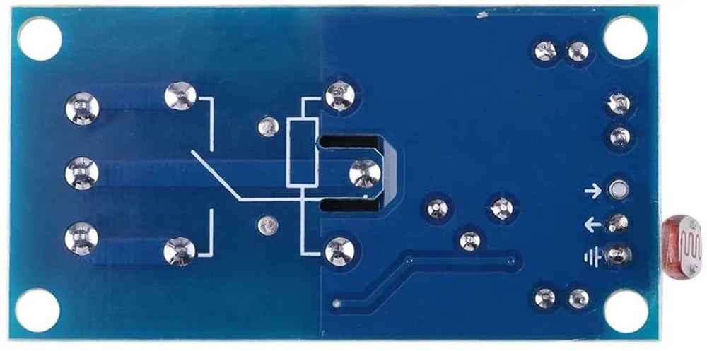 12V 1 Kanal LDR Işık Sensörü Kontrollü Röle Kartı