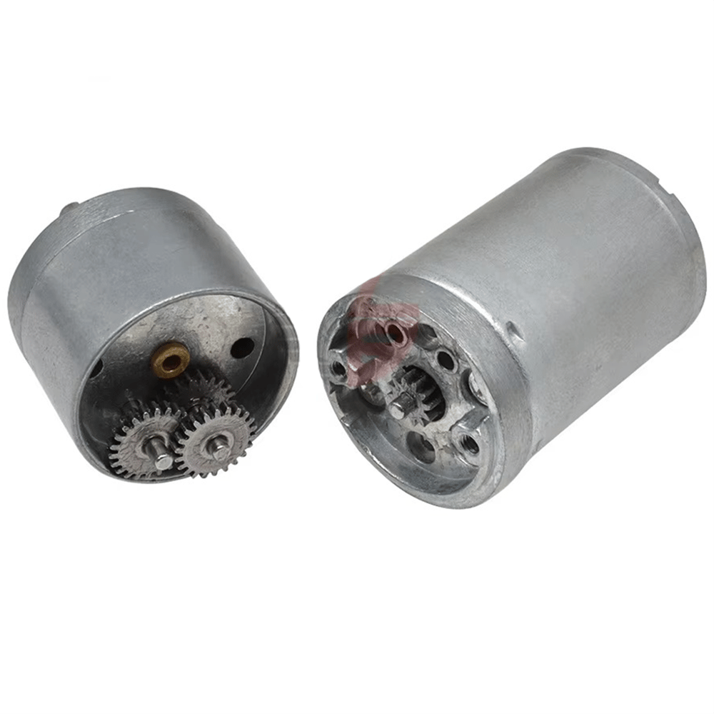 12V 25mm 60 Rpm JGA25-370 Düz Tip Redüktörlü DC Motor