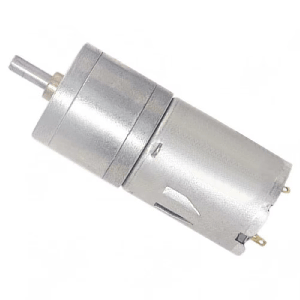 12V 25mm 60 Rpm JGA25-370 Düz Tip Redüktörlü DC Motor