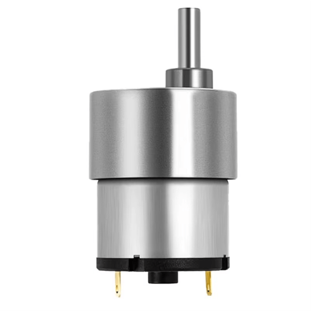 12V 35mm 59 Rpm JGB37-520 Düz Tip Redüktörlü DC Motor