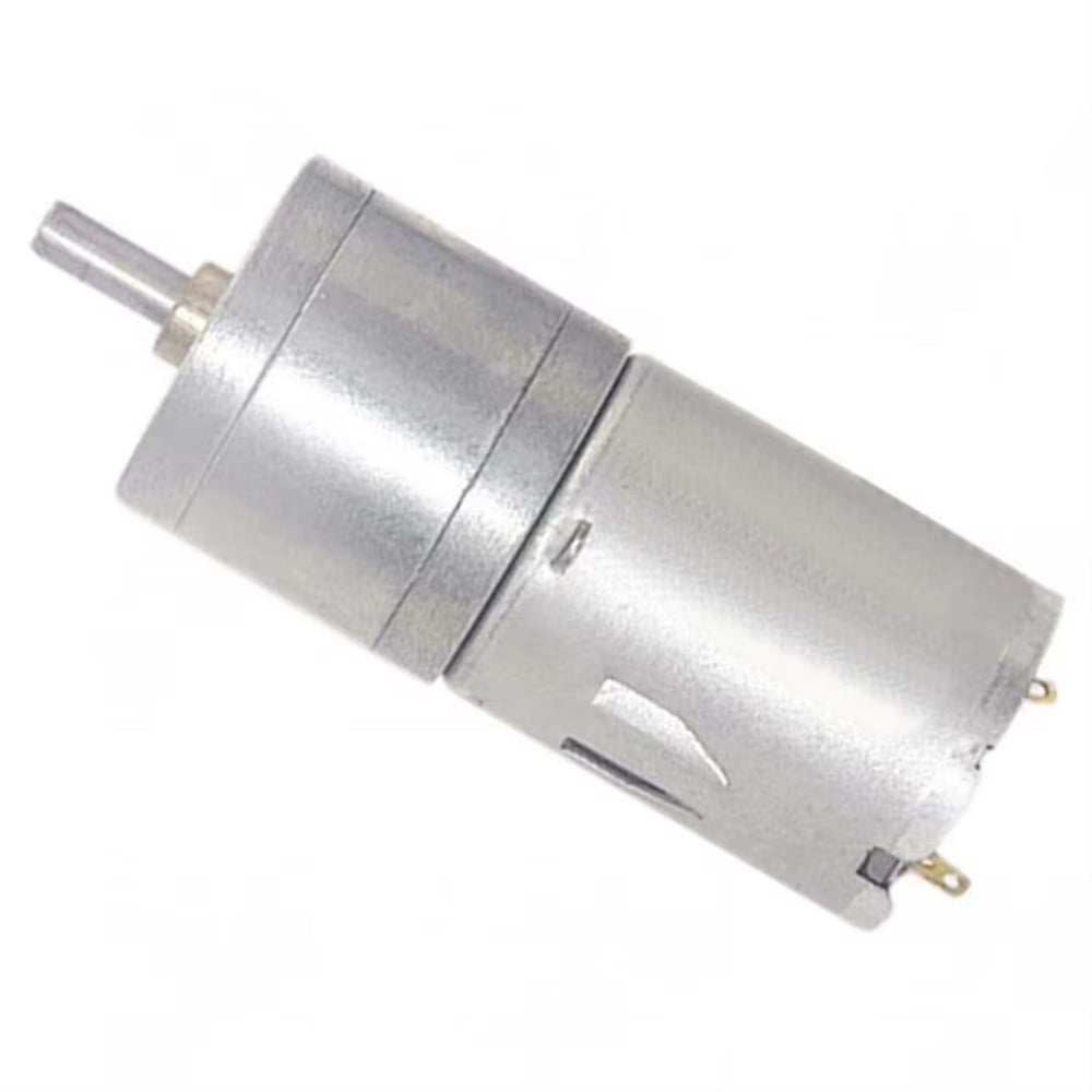 12V 25mm 620 Rpm JGA25-370 Düz Tip Redüktörlü DC Motor