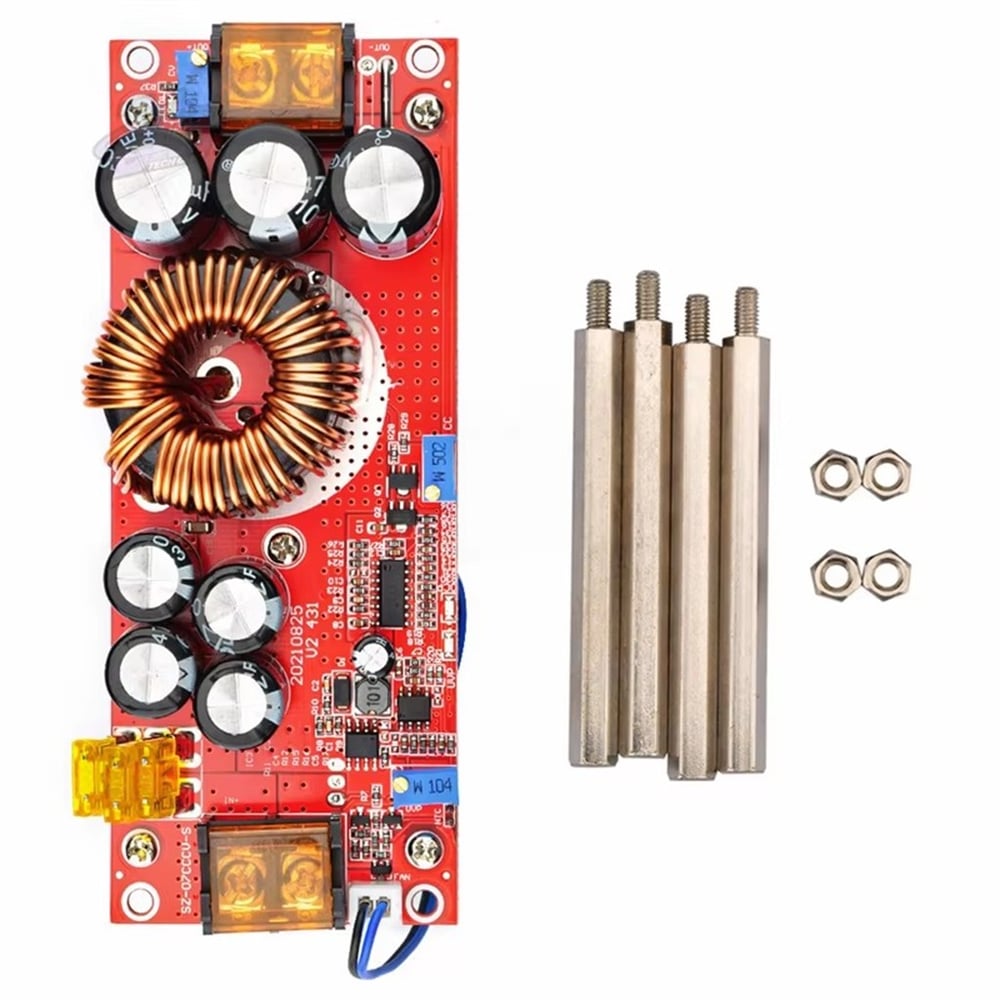 1500W 30A DC-DC Step Up Voltaj Yükseltici Boost Converter Regülatör(10-60V)
