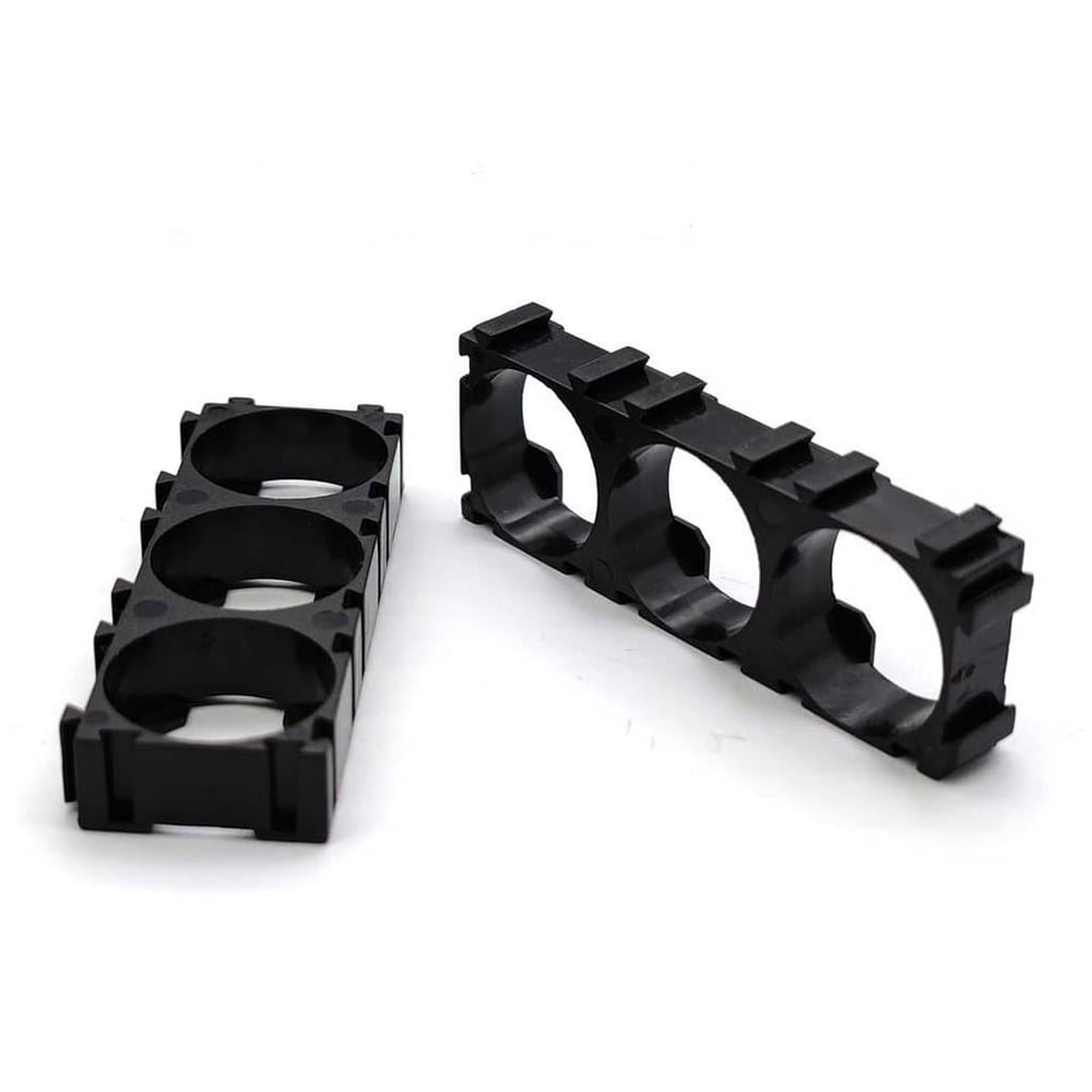 18650 Pil Tutucu Bracket Üçlü Geçmeli(ABS Plastik)
