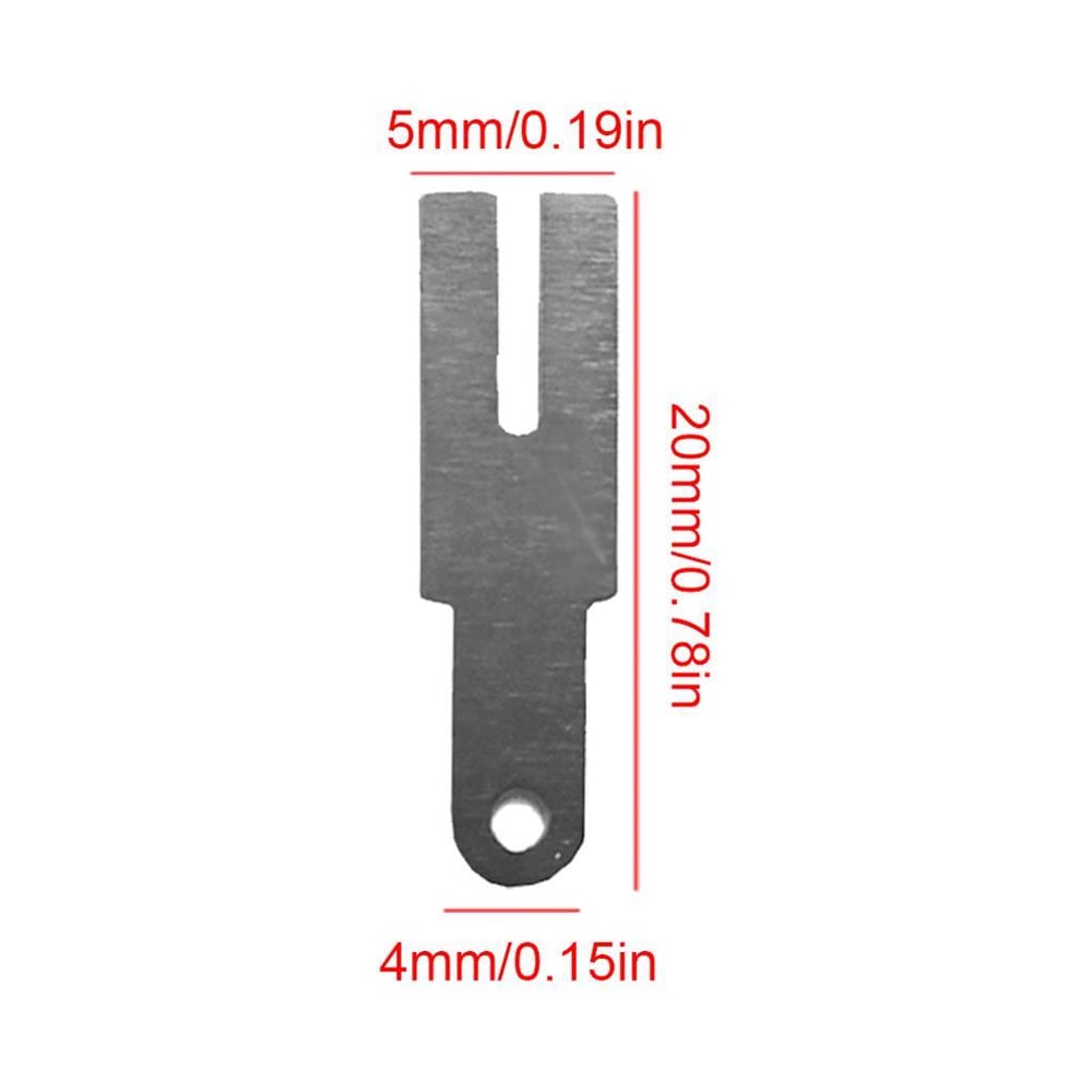 1P Şekilli Nikel Punta Teli 0.10mm (HM08) - 10 Adet