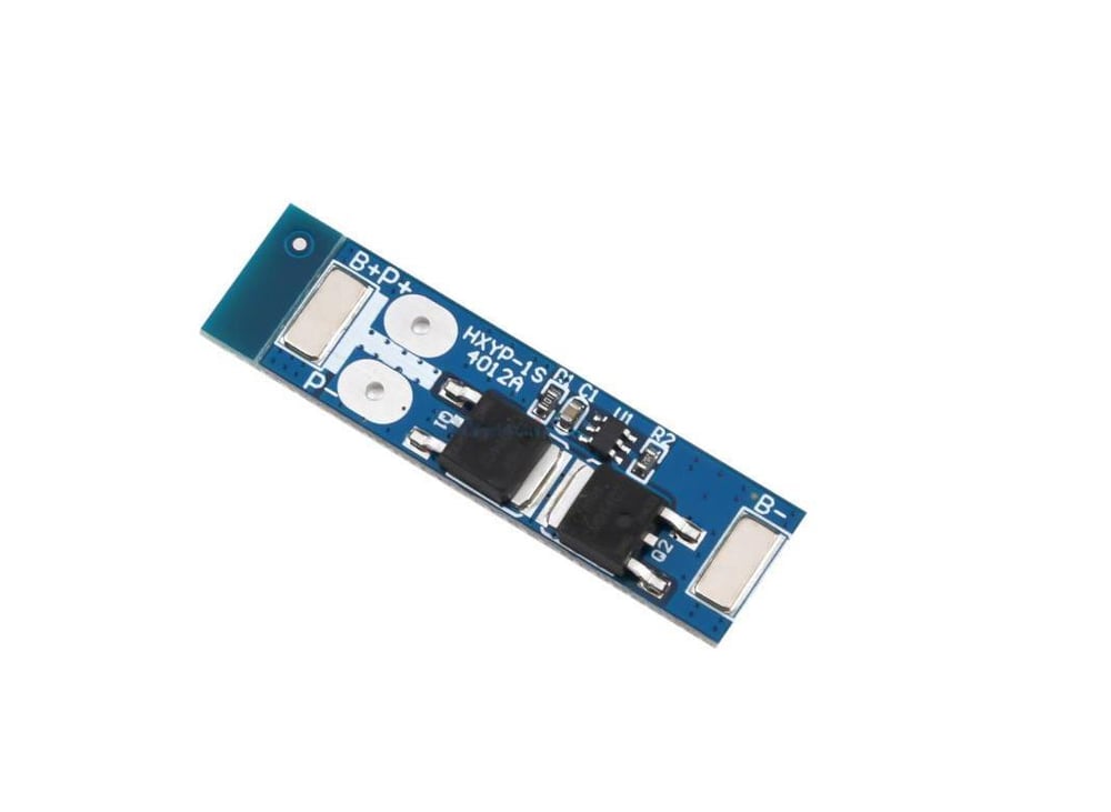 1S 12A BMS 3.7 V 18650 Lityum LiPo Pil Şarj Koruma Modülü