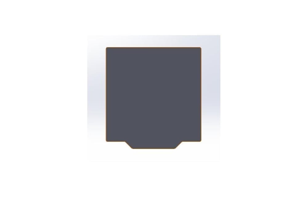 200x200 Yay Çeliği Tabla+Yapışkanlı Manyetik Levha(0.5mm)