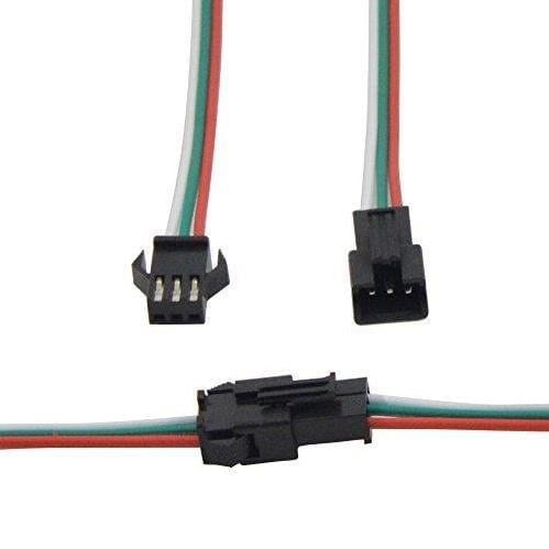 20cm 3 Pin Jst Kablo(Dişi-Erkek)