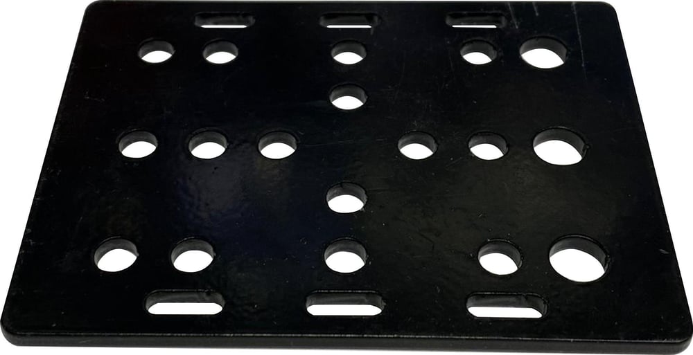 20x40 V Slot Sigma Profil Araba Plakası Siyah