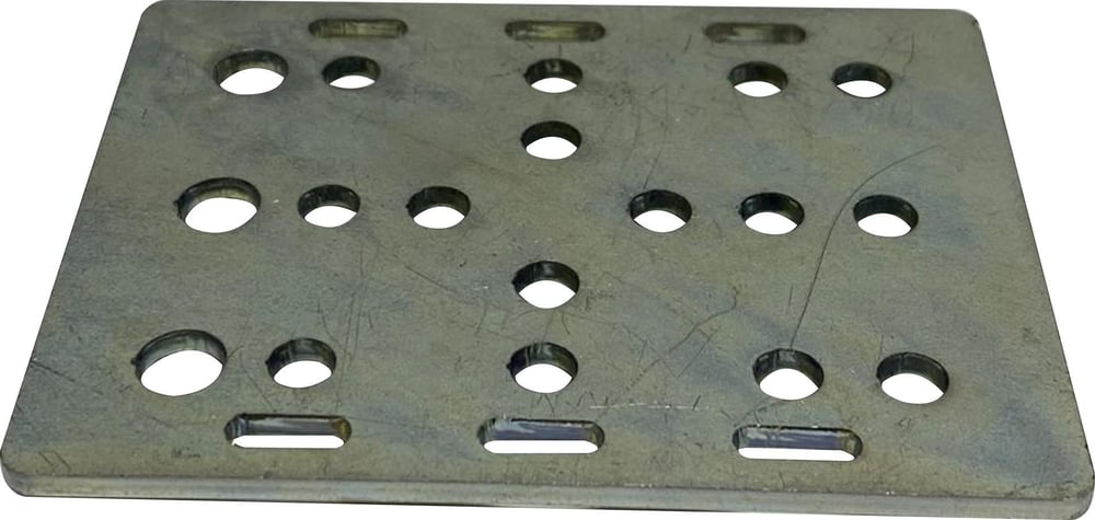 20x40 V Slot Sigma Profil Araba Plakası Gri