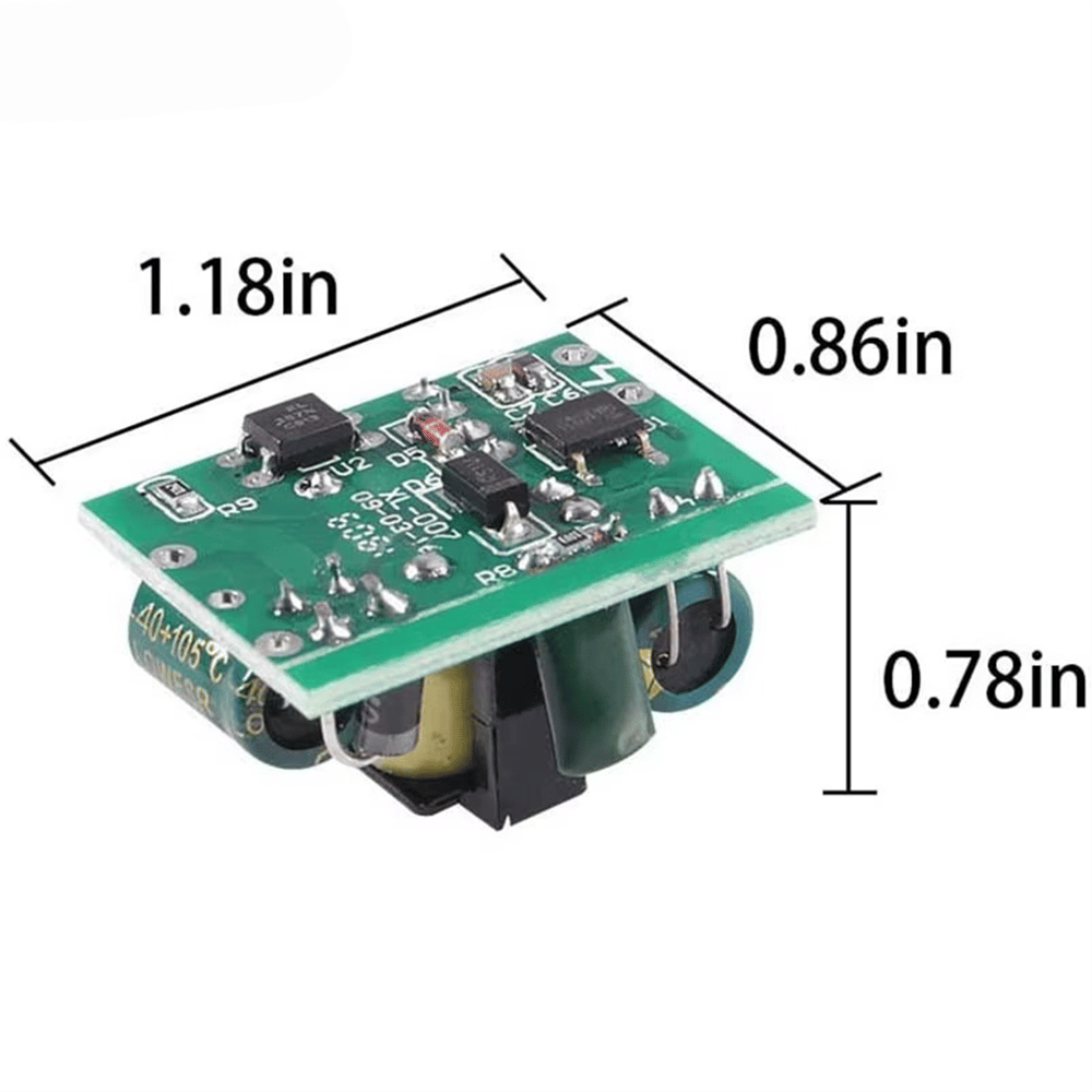 220VAC 5VDC 700mA Dönüştürücü Adaptör Devresi