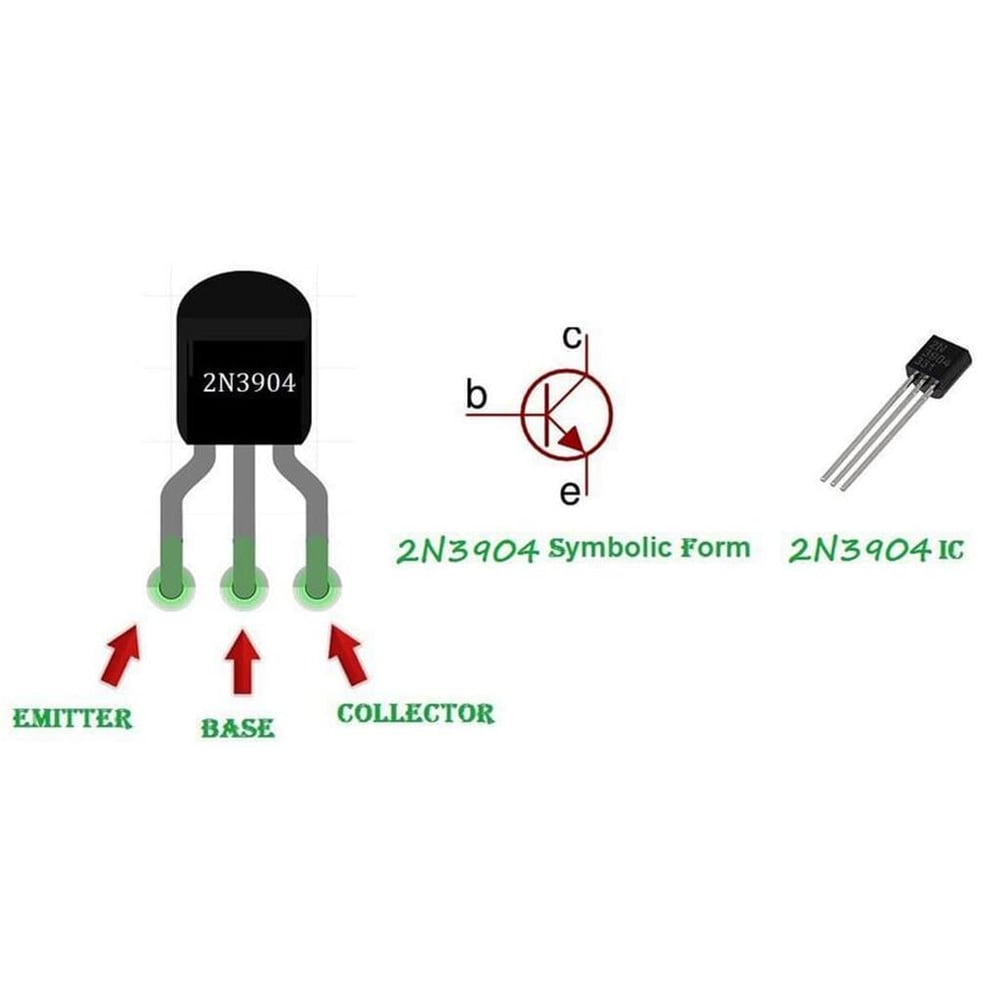 2N3904 Transistor BJT NPN TO-92