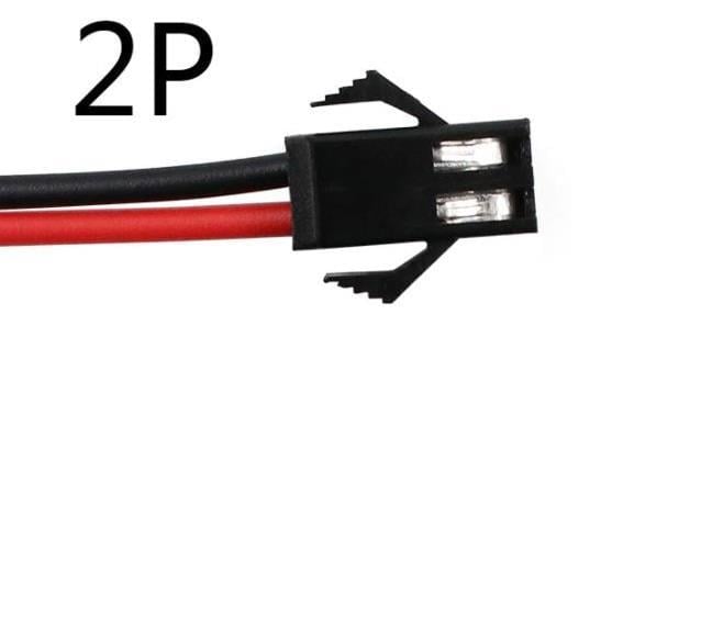 2P Konnektör Dişi Plastik Kısmı(5 Adet SM Tipi)