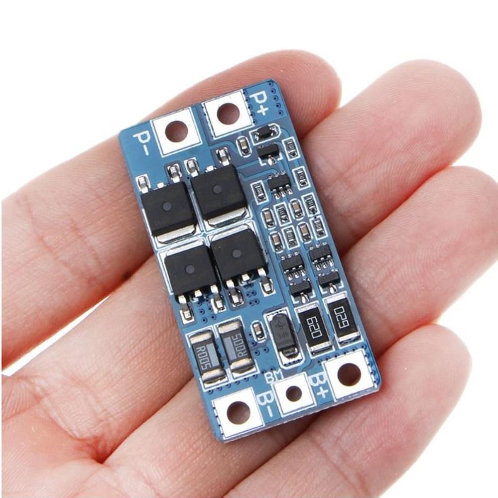 2S 10A BMS 7.4V 18650 Lityum LiPo Pil Şarj Koruma Modülü