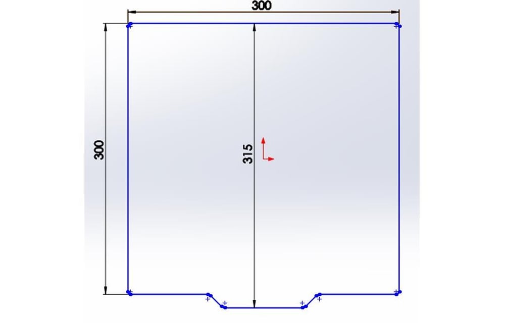300x300 Yay Çeliği Tabla+Yapışkanlı Manyetik Levha (0.5mm)