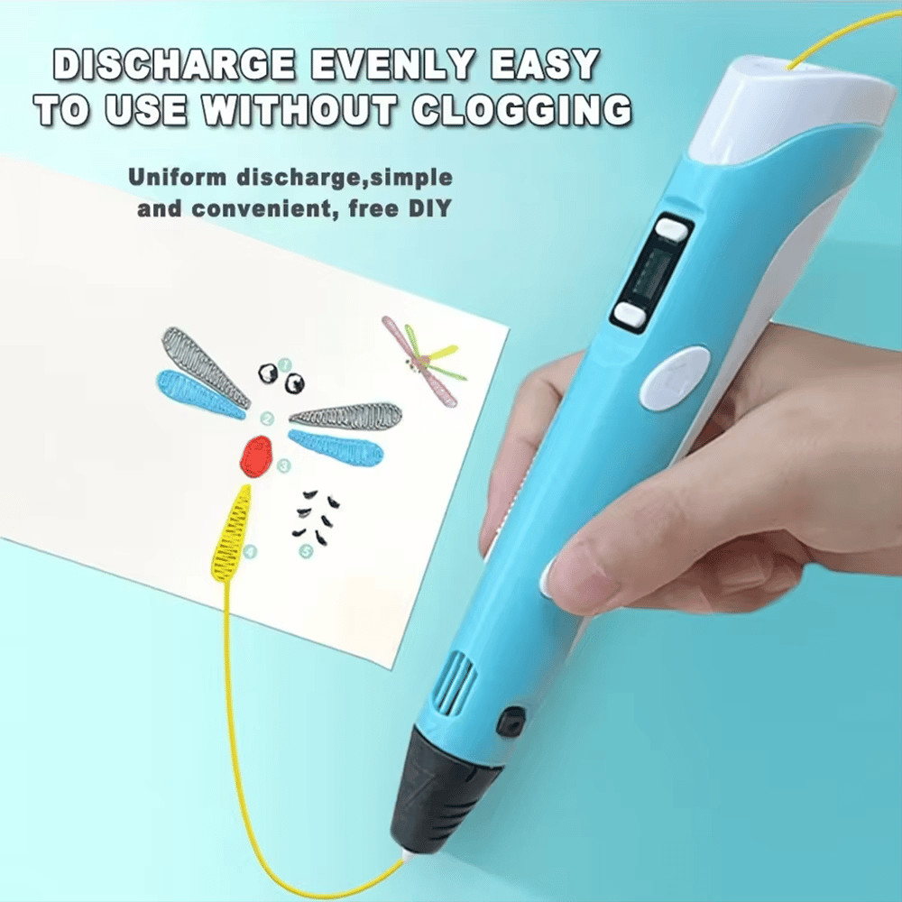 3D Kalem-Pen-Adaptörlü Model-Mor