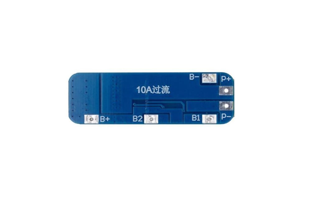 3S 10A BMS 11.1V 18650 Lityum LiPo Pil Şarj Koruma Modülü