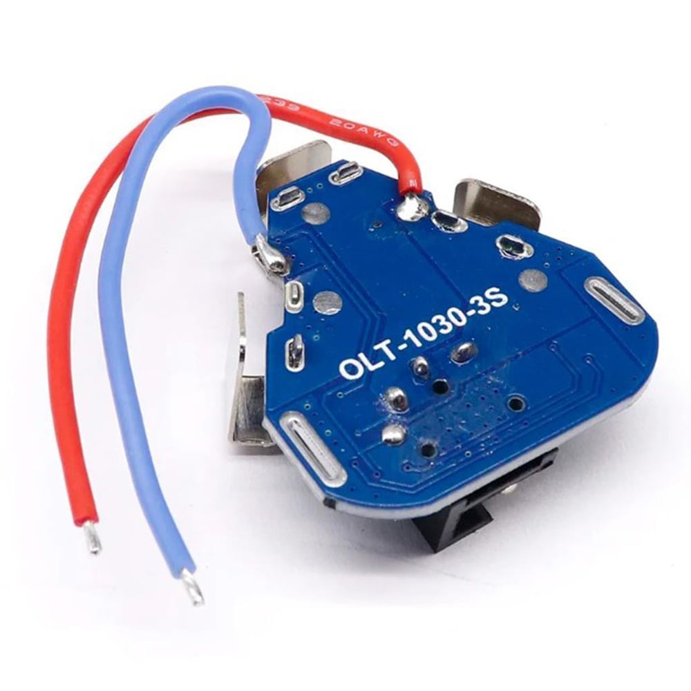 3S 6A BMS 12.6V 18650 Lityum LiPo Pil Sarj Koruma Modülü(Adaptör Girişli)