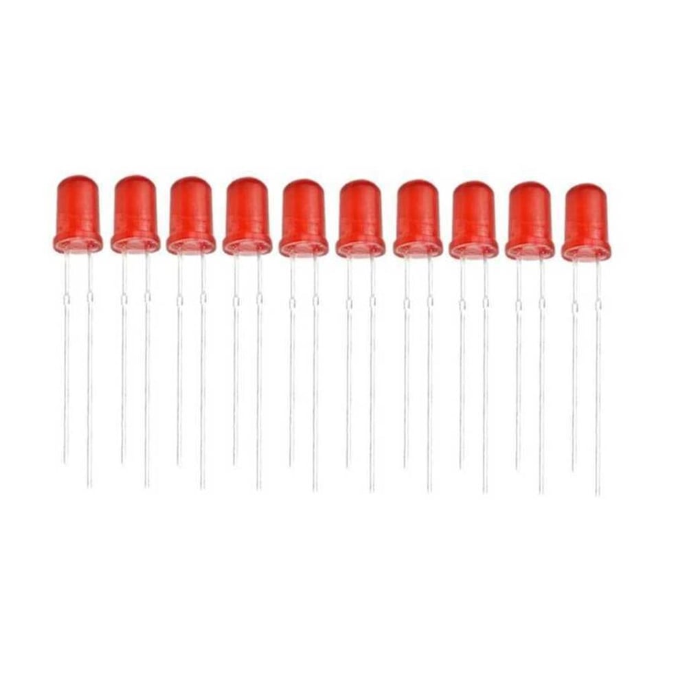 3mm Kırmızı Led Paketi - 50 Adet