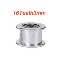 3mm Gt2 16 Diş 6mm Kayış Avare Kasnak(Dişsiz)