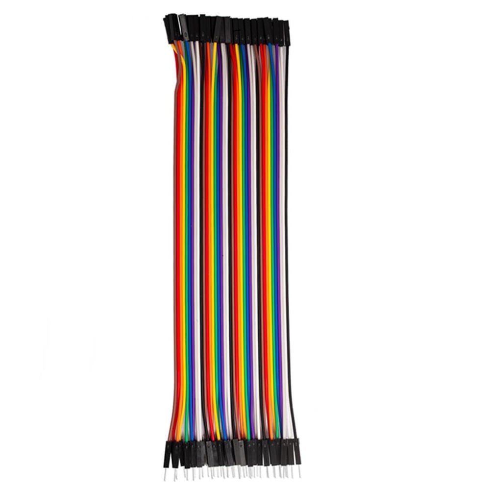 40 Adet Dişi-Erkek Jumper Kablo 10cm